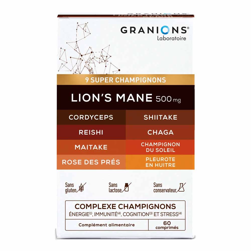 Granions Complejo superhongos 60 comprimidos