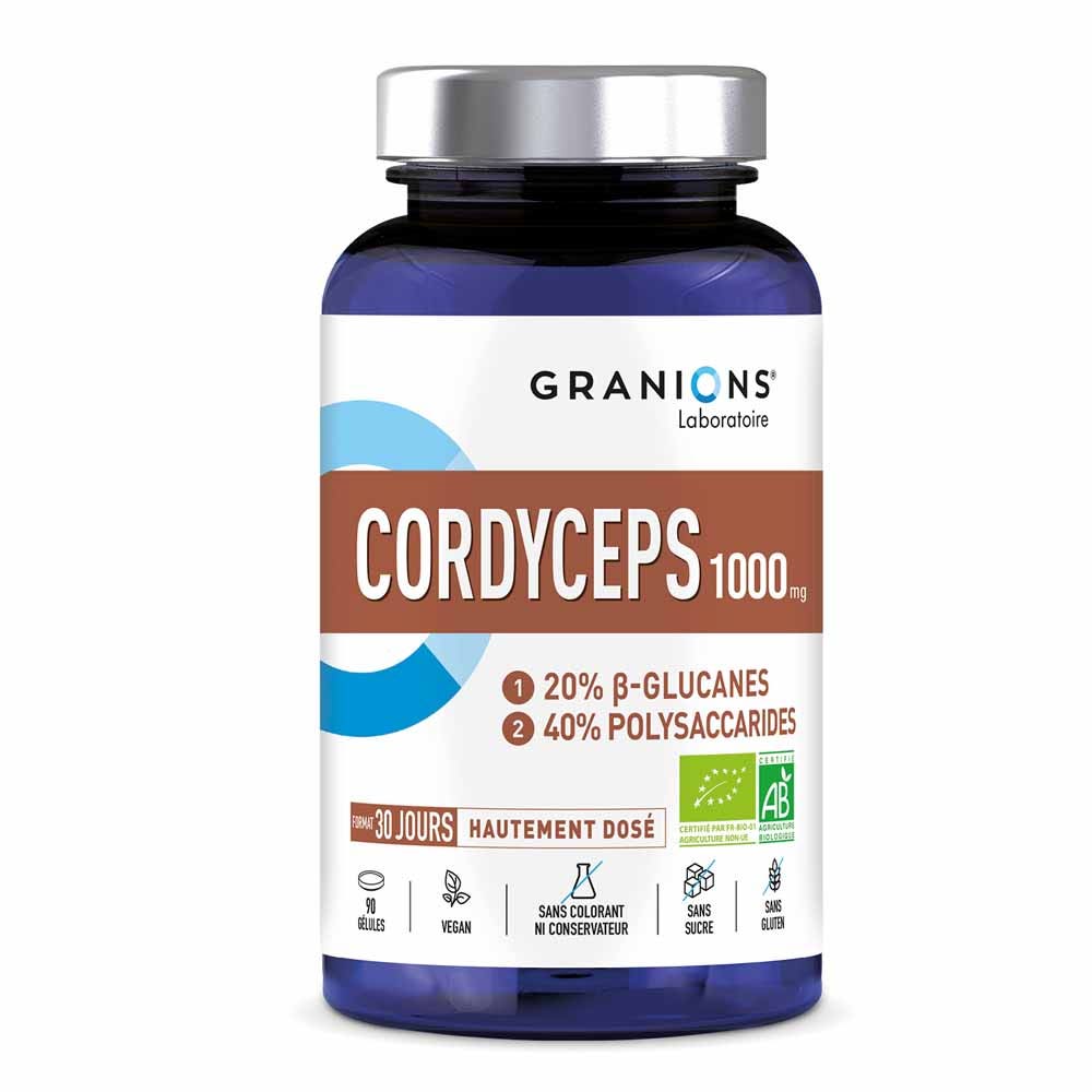 Granions Cordyceps bio 1000 mg 90 cápsulas