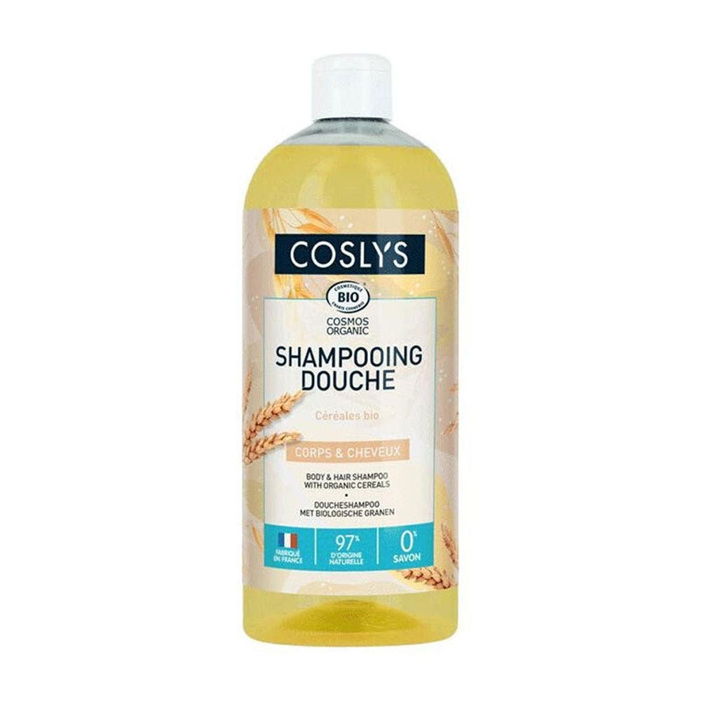 Coslys Champú de ducha Bio Cuerpo y cabello 1L