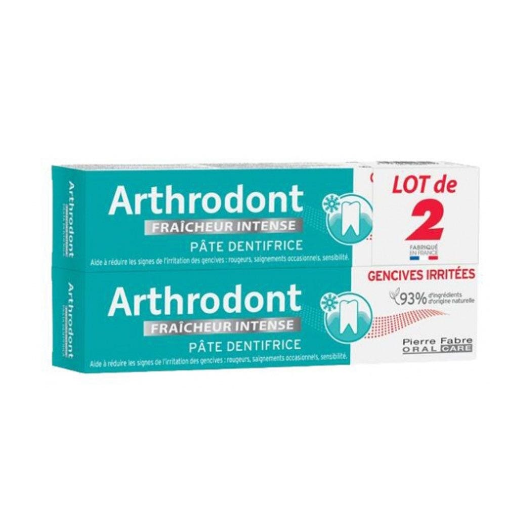 Arthrodont Dentífrico Frescor Intenso 2x75ml