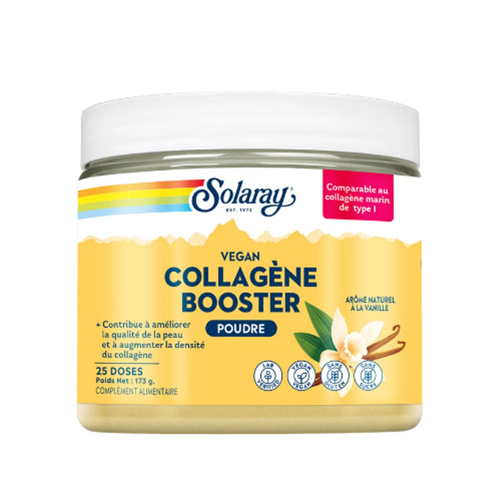 Solaray Colágeno booster vainilla 173 g