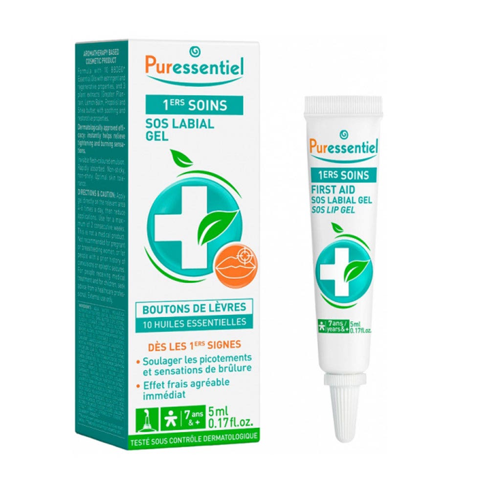 Puressentiel Cuidado de la Piel Gel labial SOS con 10 5 ml