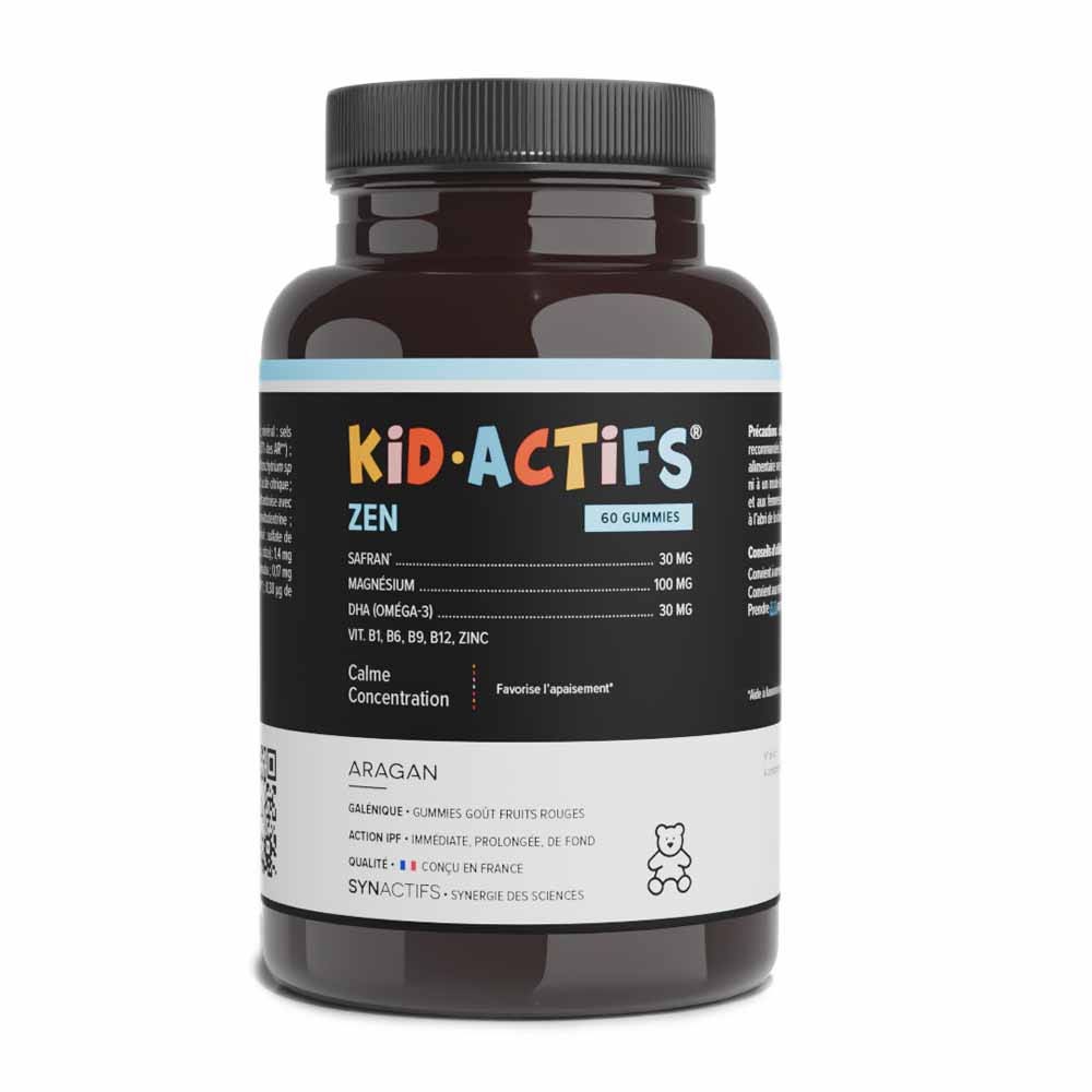 Aragan Kid-Actifs Niños Zen 60 gominolas