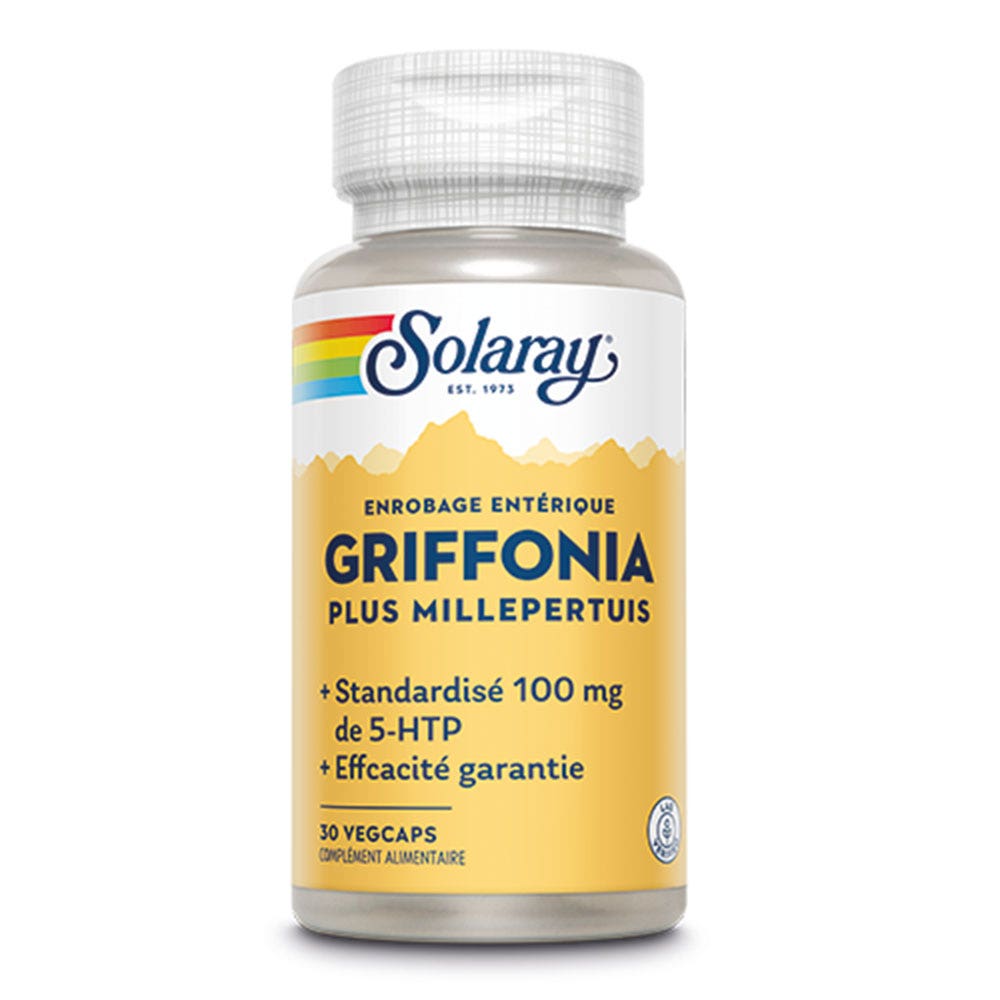 Solaray Griffonia plus hipérico 30 cápsulas