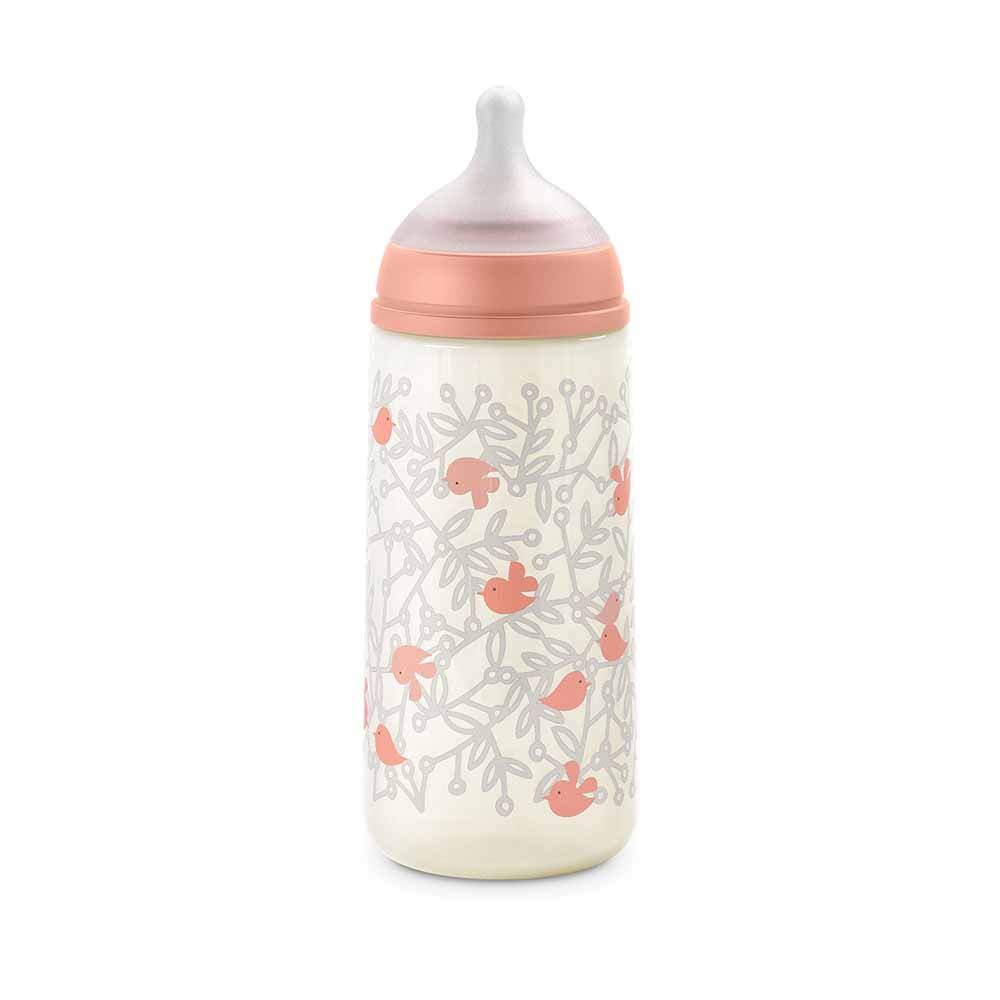 Suavinex SxPro Biberón con tetina simétrica Adeudo rápido 6 meses y más 360 ml
