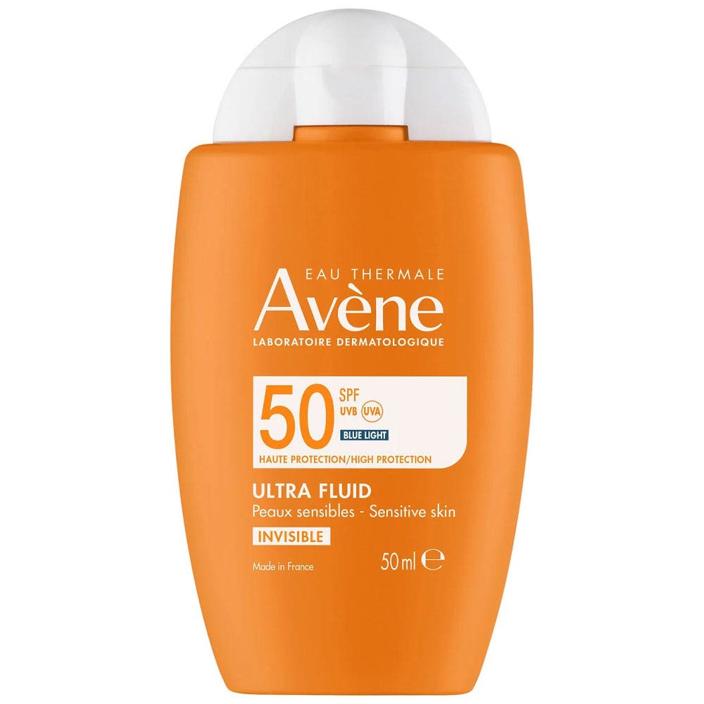 Avène Solar Ultra Fluid SPF50 UVB UVA Luz Azul 50ml