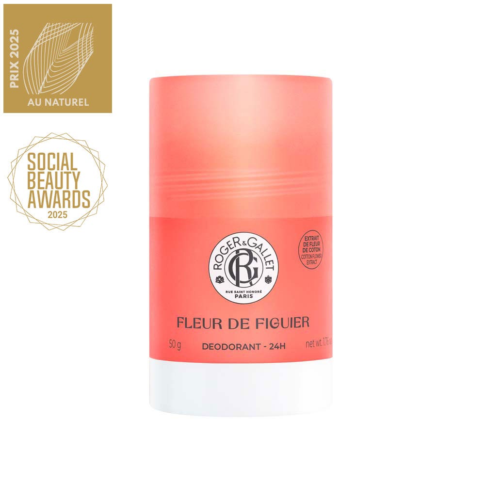 Roger & Gallet Fleur De Figuier Desodorante en stick 24h 50 g