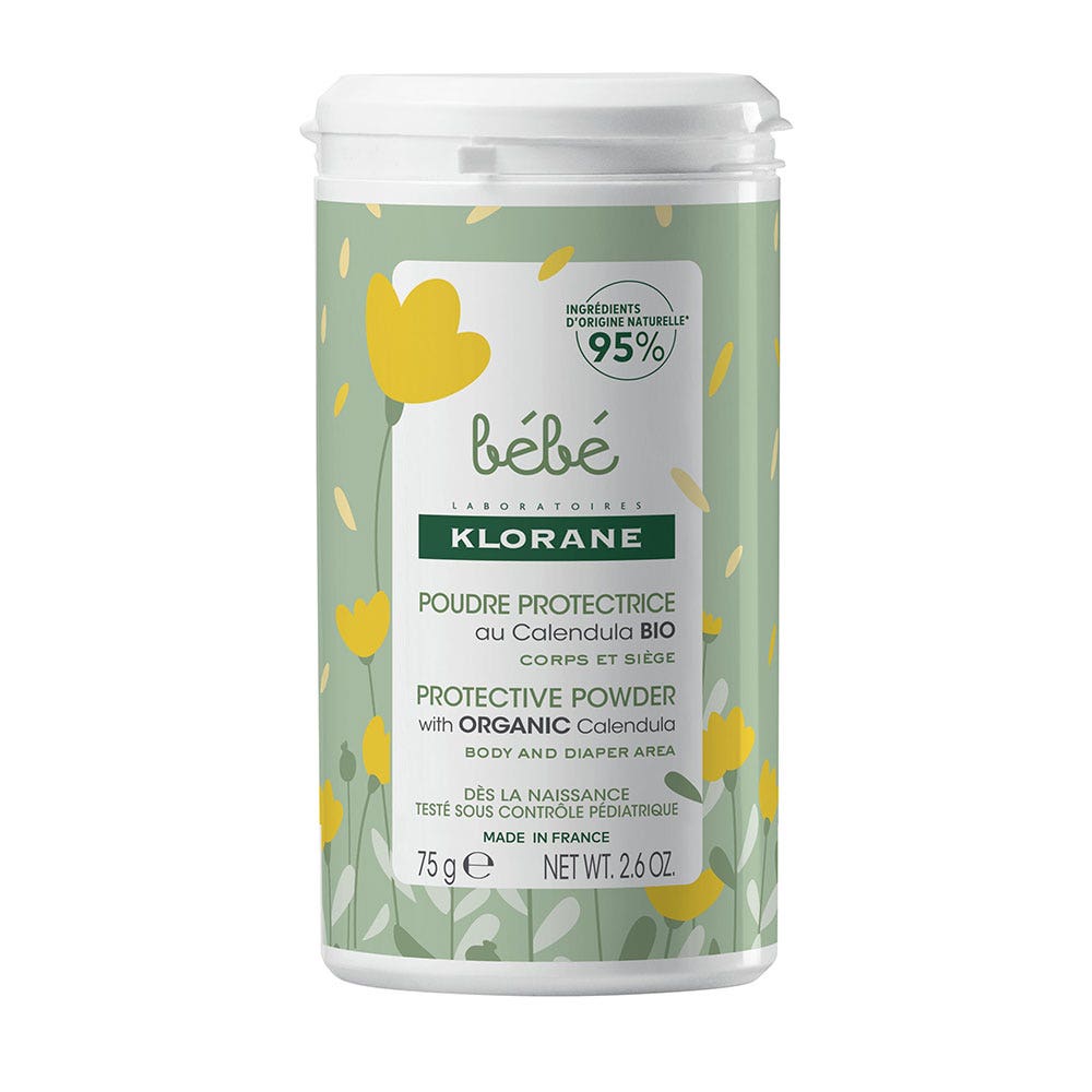 Klorane Bebé Polvo protector con Caléndula bio 100 g