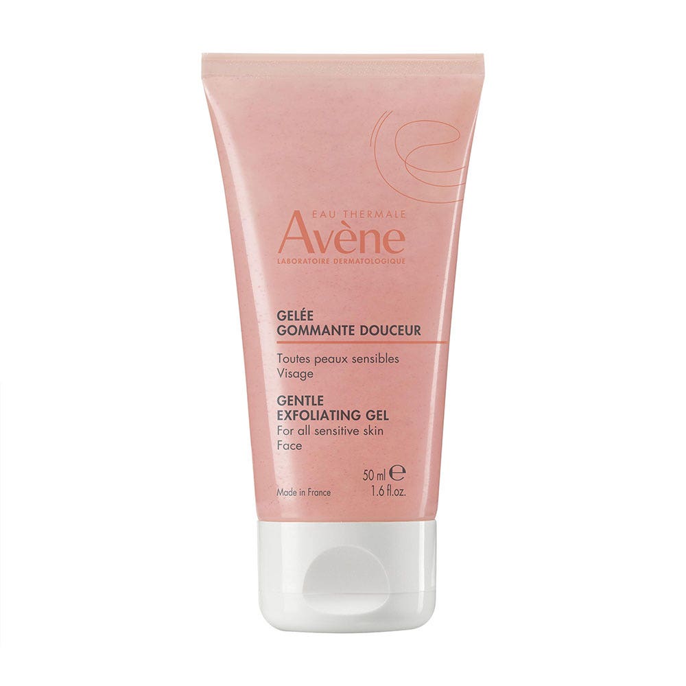 Avène Limpieza Facial Gel exfoliante suave pieles sensibles 50 ml