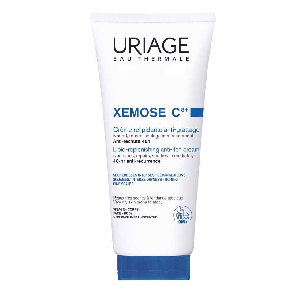 Uriage Xémose C8+ Crema relipidante anti-picores pieles muy secas con tendencia atópica 200 ml