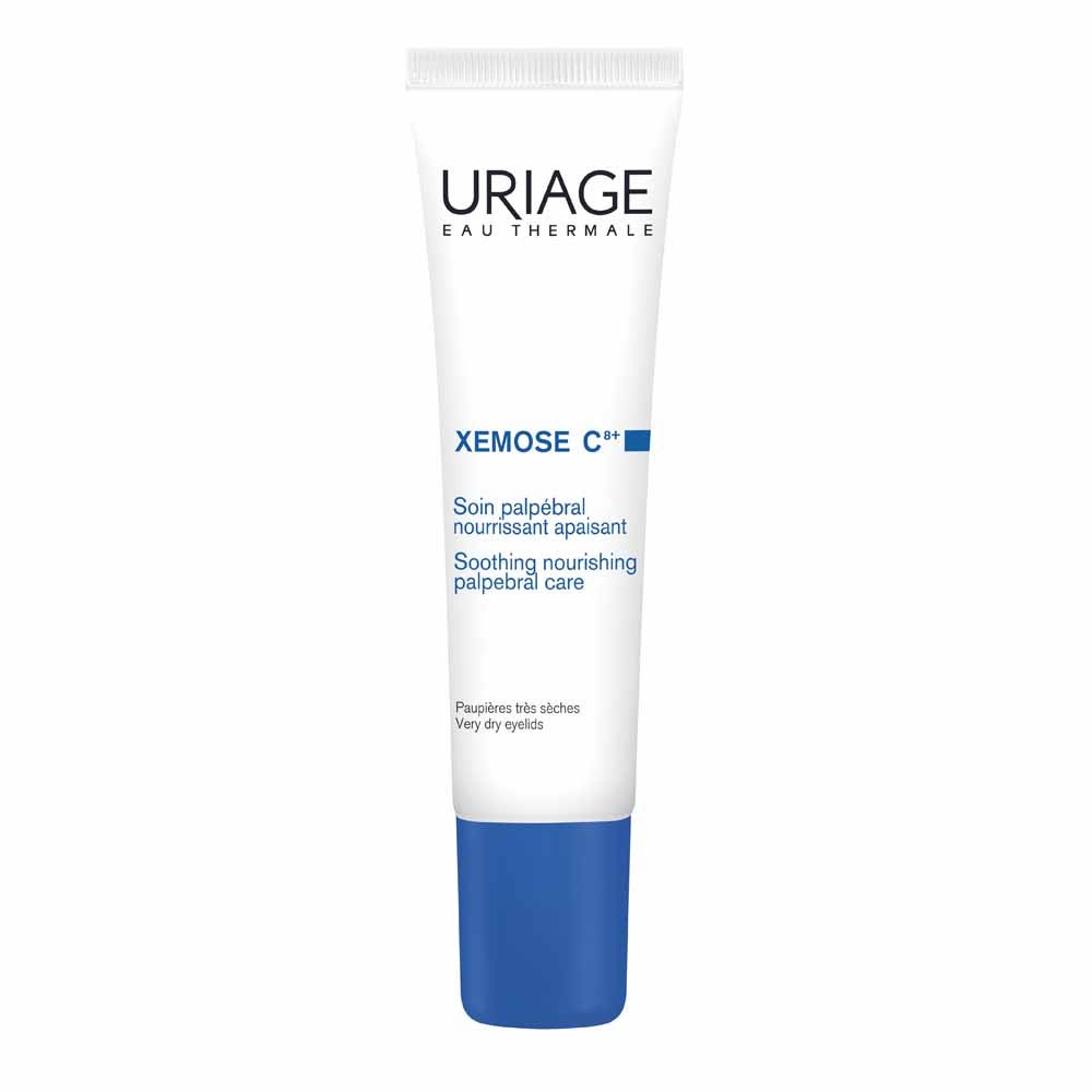 Uriage Xémose C8+ Cuidado nutritivo y calmante para el contorno de ojos piel muy seca 15 ml