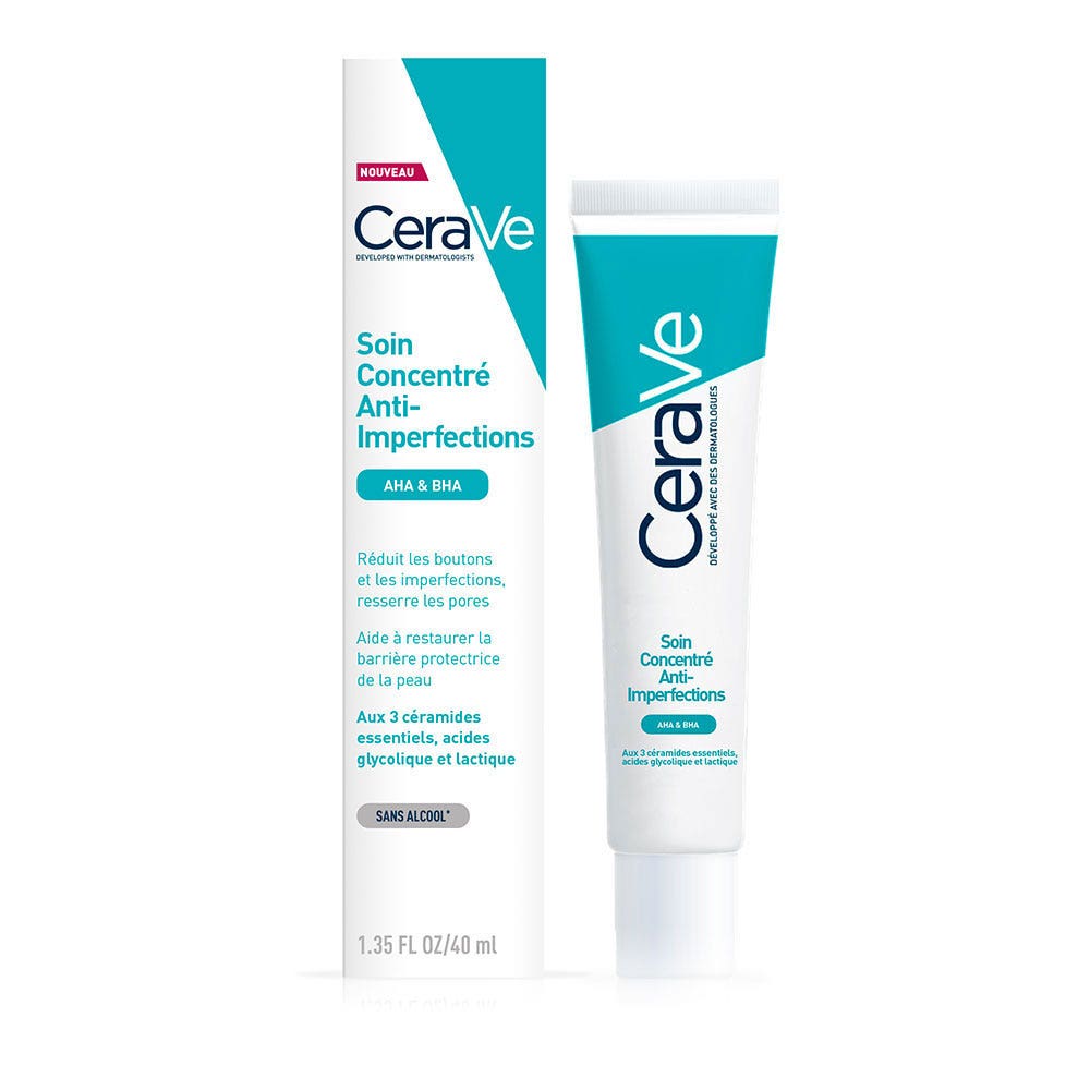 Cerave Face Tratamiento concentrado antiimperfecciones piel con imperfecciones y tendencia acnéica 40 ml