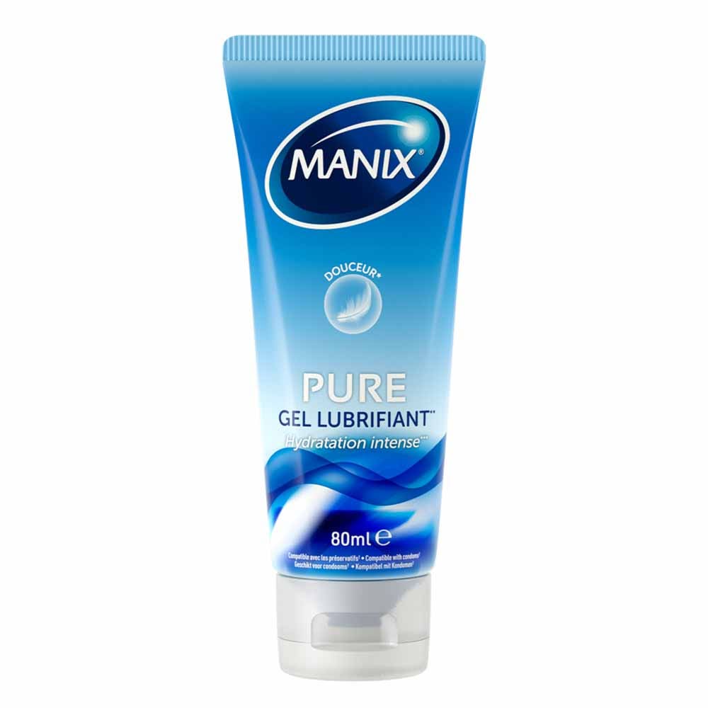 Manix Pure Gel lubricante íntimo hidratación y suavidad 80ml