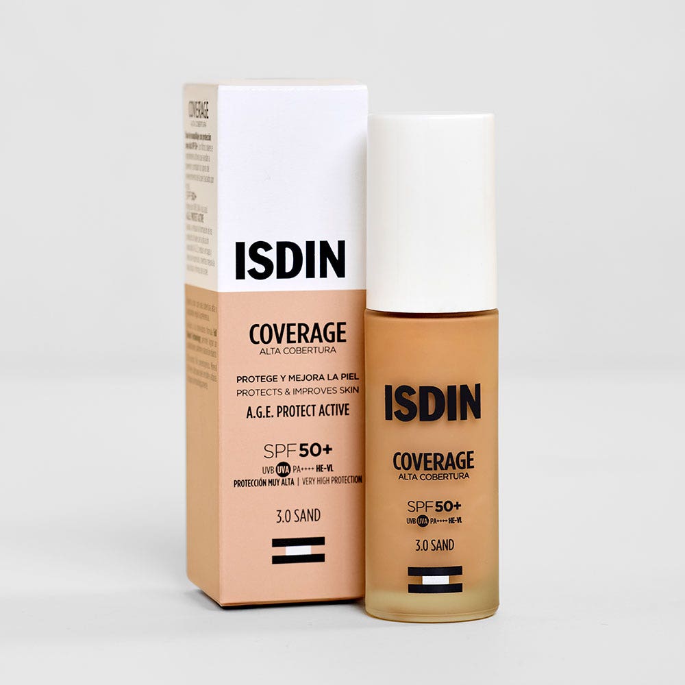Isdin Base de maquillaje cubriente SPF50 0.050 30 ml