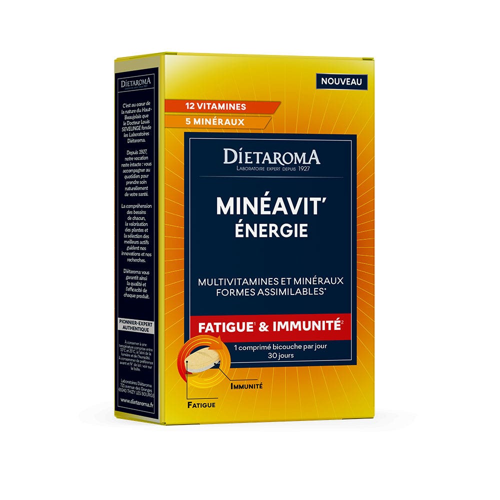 Dietaroma Energía Minéavit 30 cápsulas