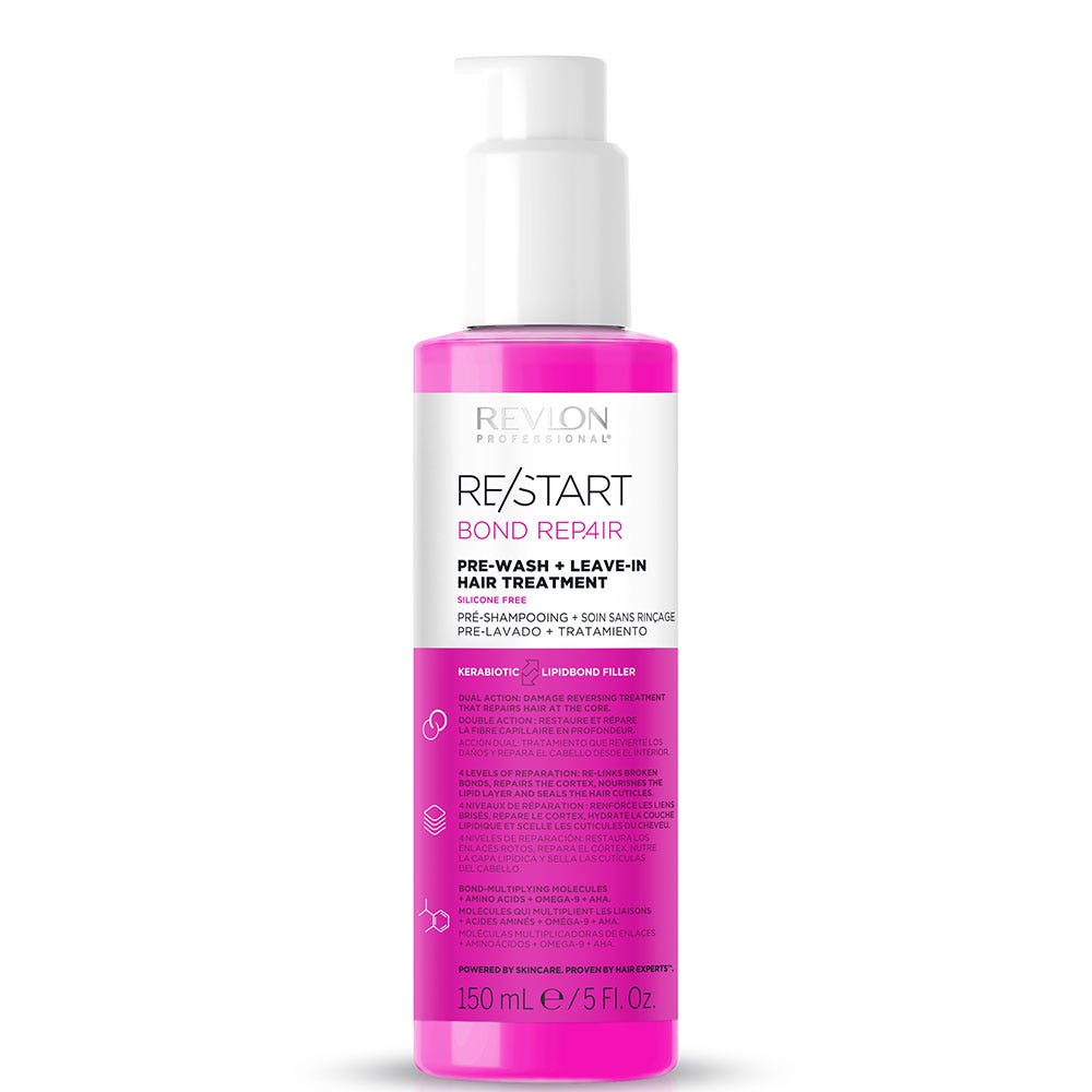 Revlon Professional Restart Bond Repair cuidado 2 en 1 sin aclarado y sin enjuague 150 ml