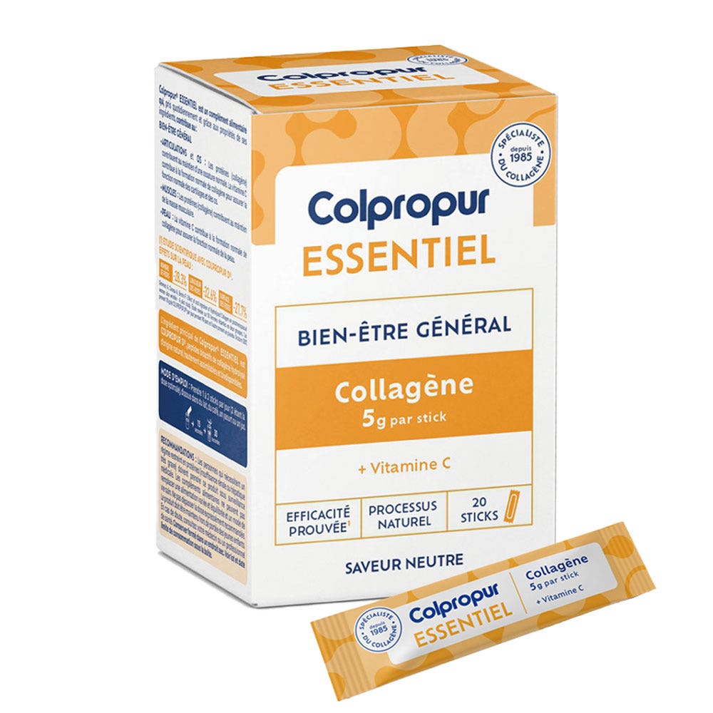 Colpropur Essentiel sabor neutro 20 palos