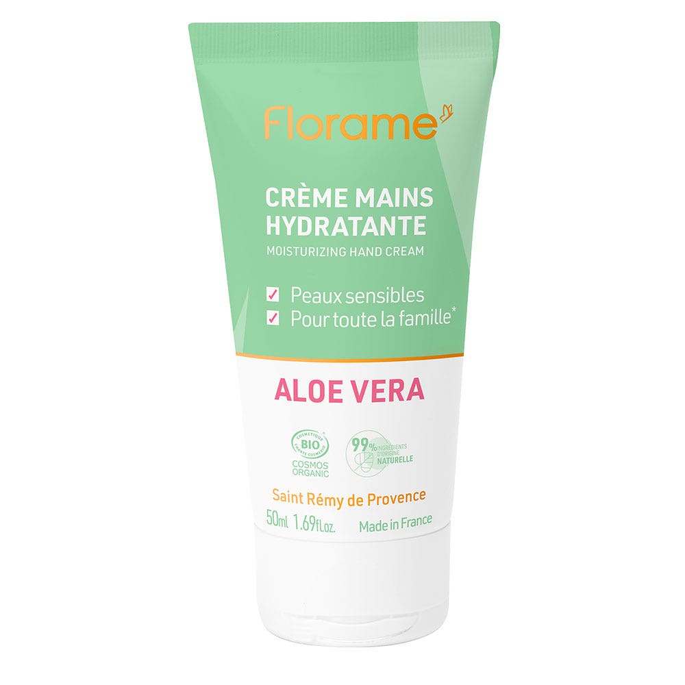 Florame Aloe Vera Crema de manos hidratante 40 ml