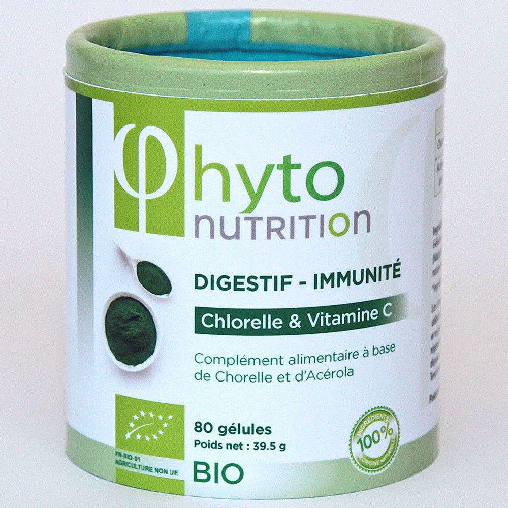 Flamant Vert Phytonutrition Digestive Immunea Bio 80 cápsulas