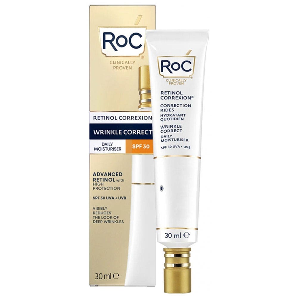 Roc Wrinkle Correct Hidratante diario SPF30 30 ml