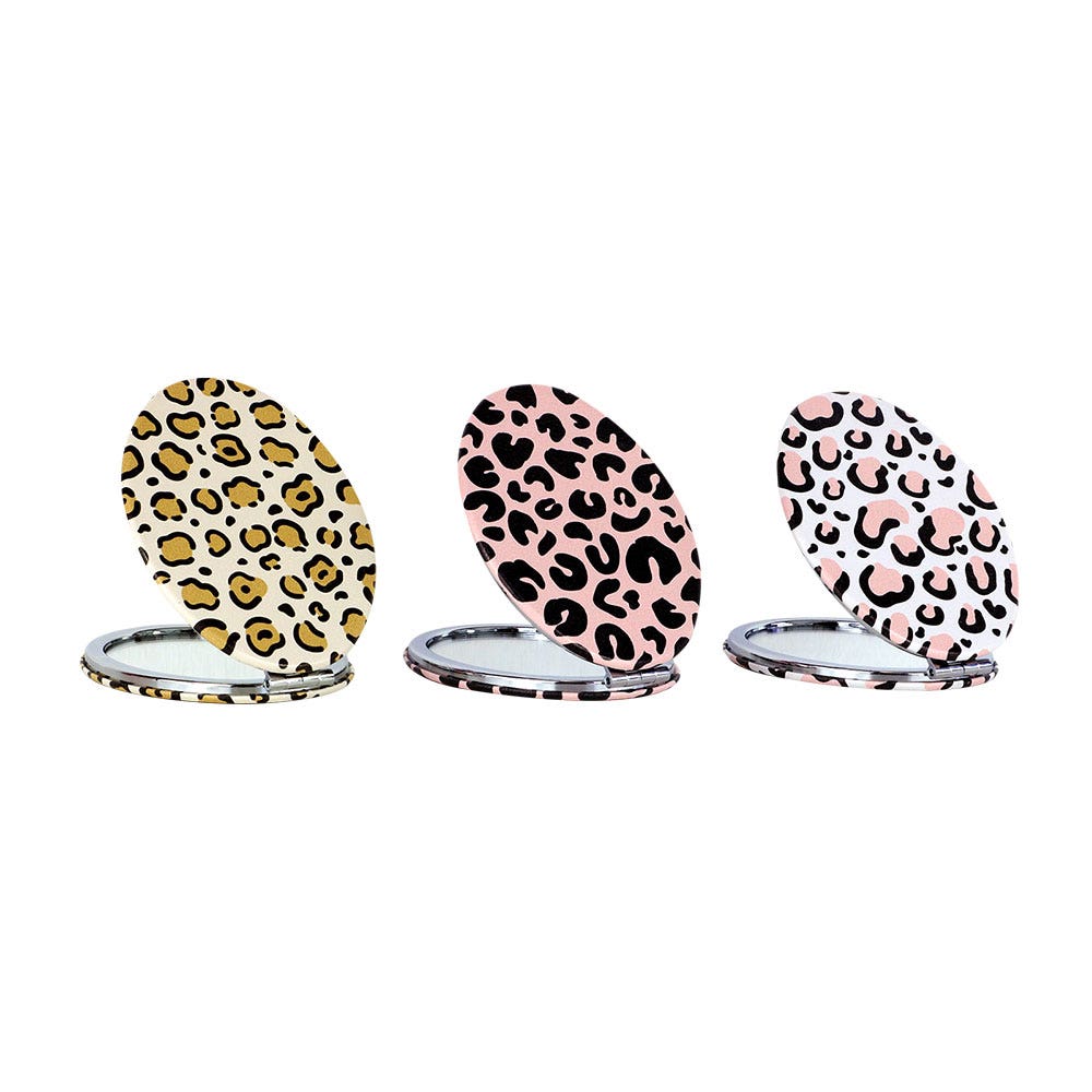 Le Comptoir Des Tendances Espejo de bolsillo LEOPARD x1