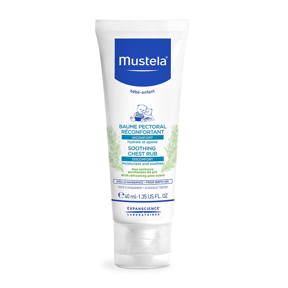 Mustela Bálsamo pectoral reconfortante desde el nacimiento 40 ml