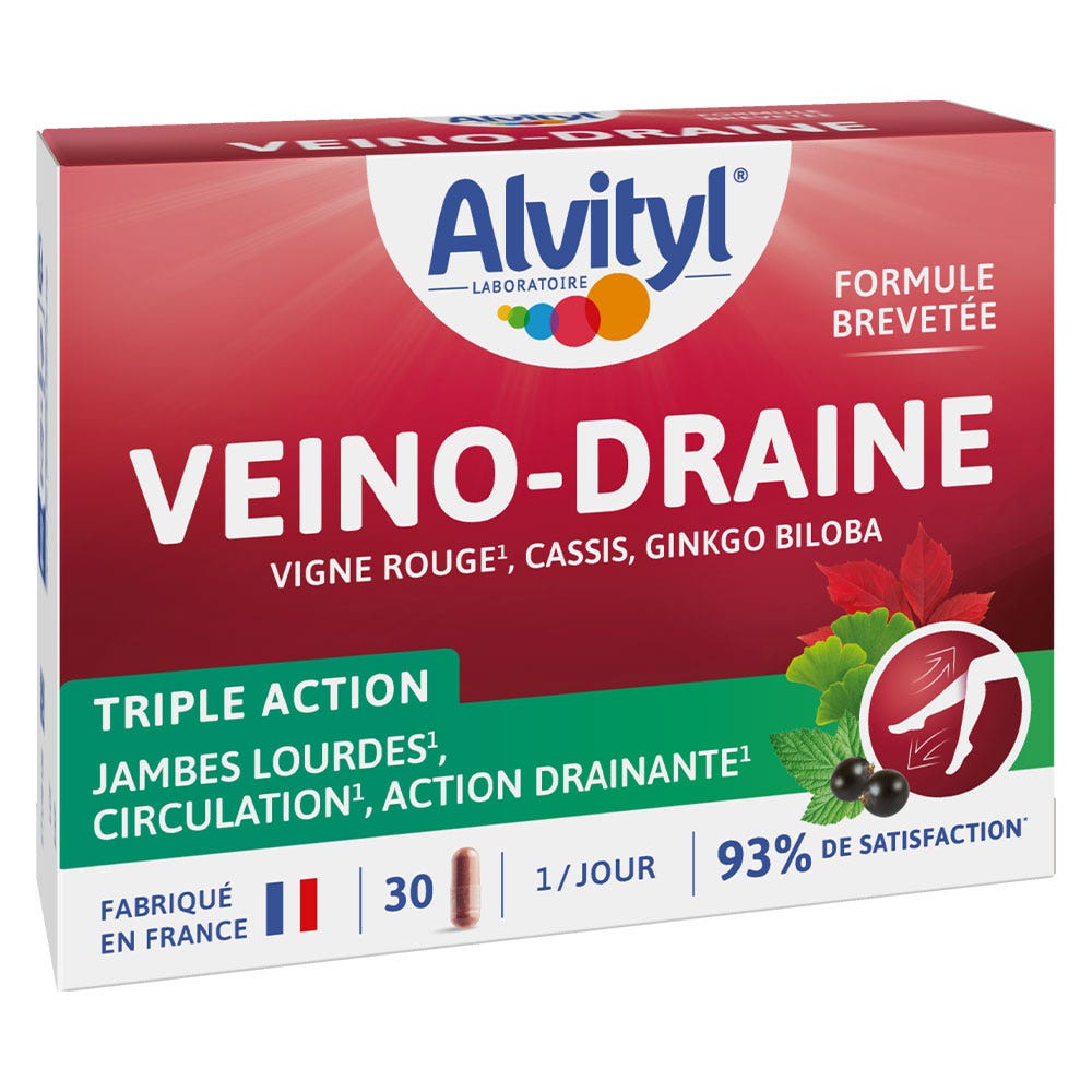 Alvityl Veino-draine 30 Gélulas
