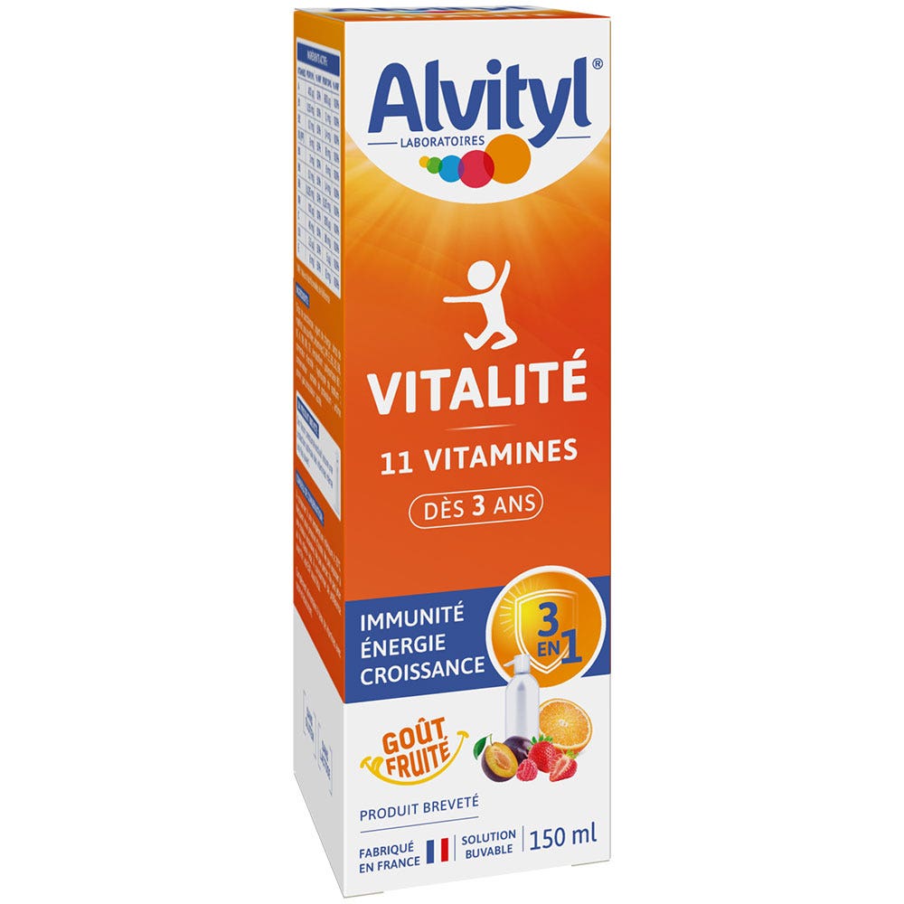 Alvityl Vitalidad Solución Multivitaminas 150ml
