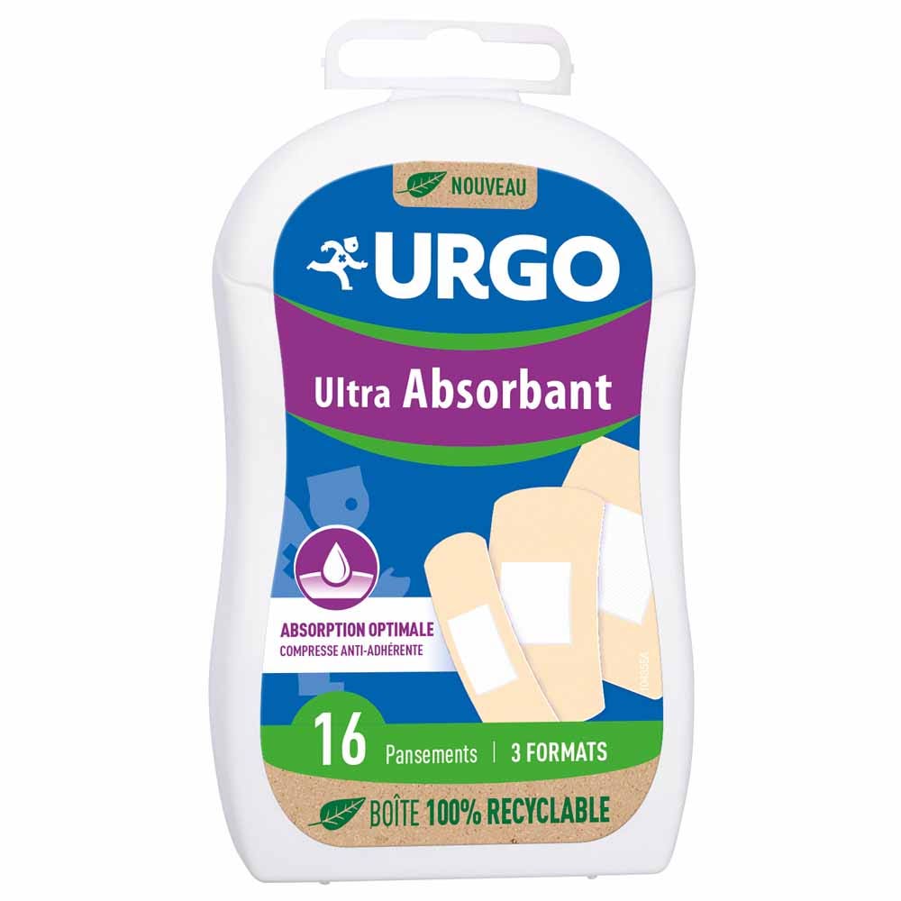 Urgo Apósitos Ultra Absorb + x16