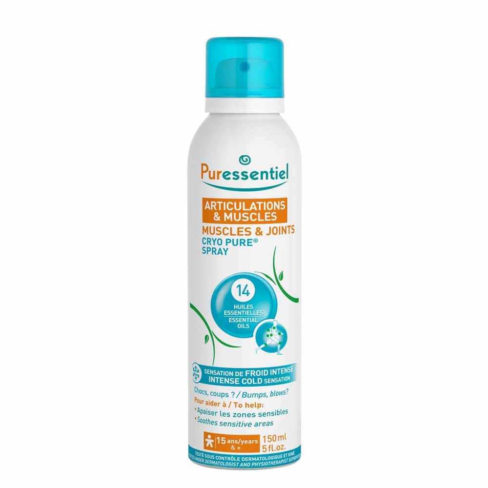 Puressentiel Articulaciones y Músculos Cryo Pure Spray Articulaciones Y Musculos Froid Intense 150 ml