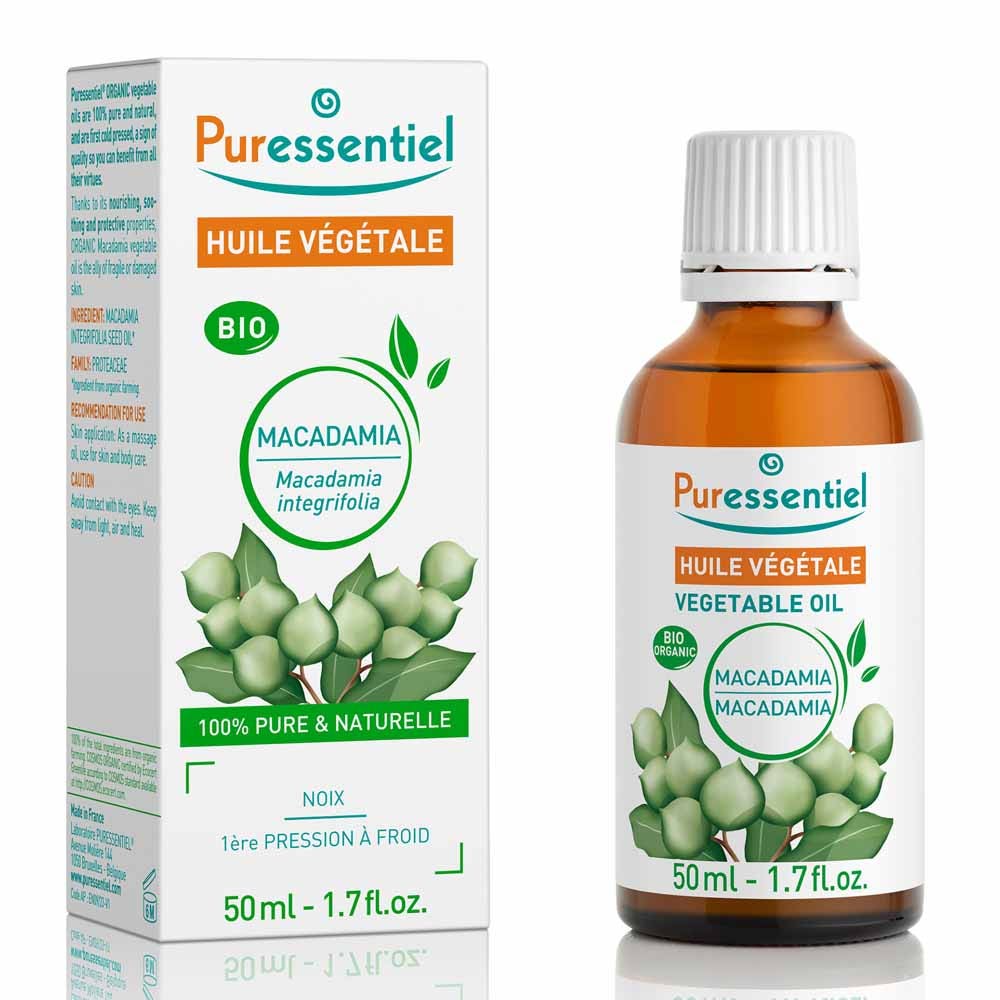 Puressentiel Aceites Vegetales Macadamia ecológica 50 ml