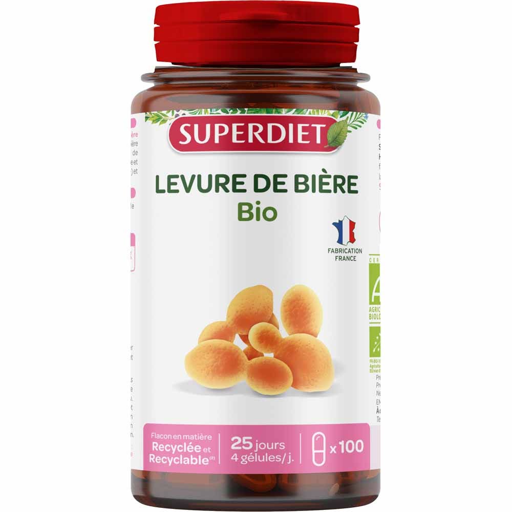 Superdiet Levadura De Cerveza Bio 100 Capsulas