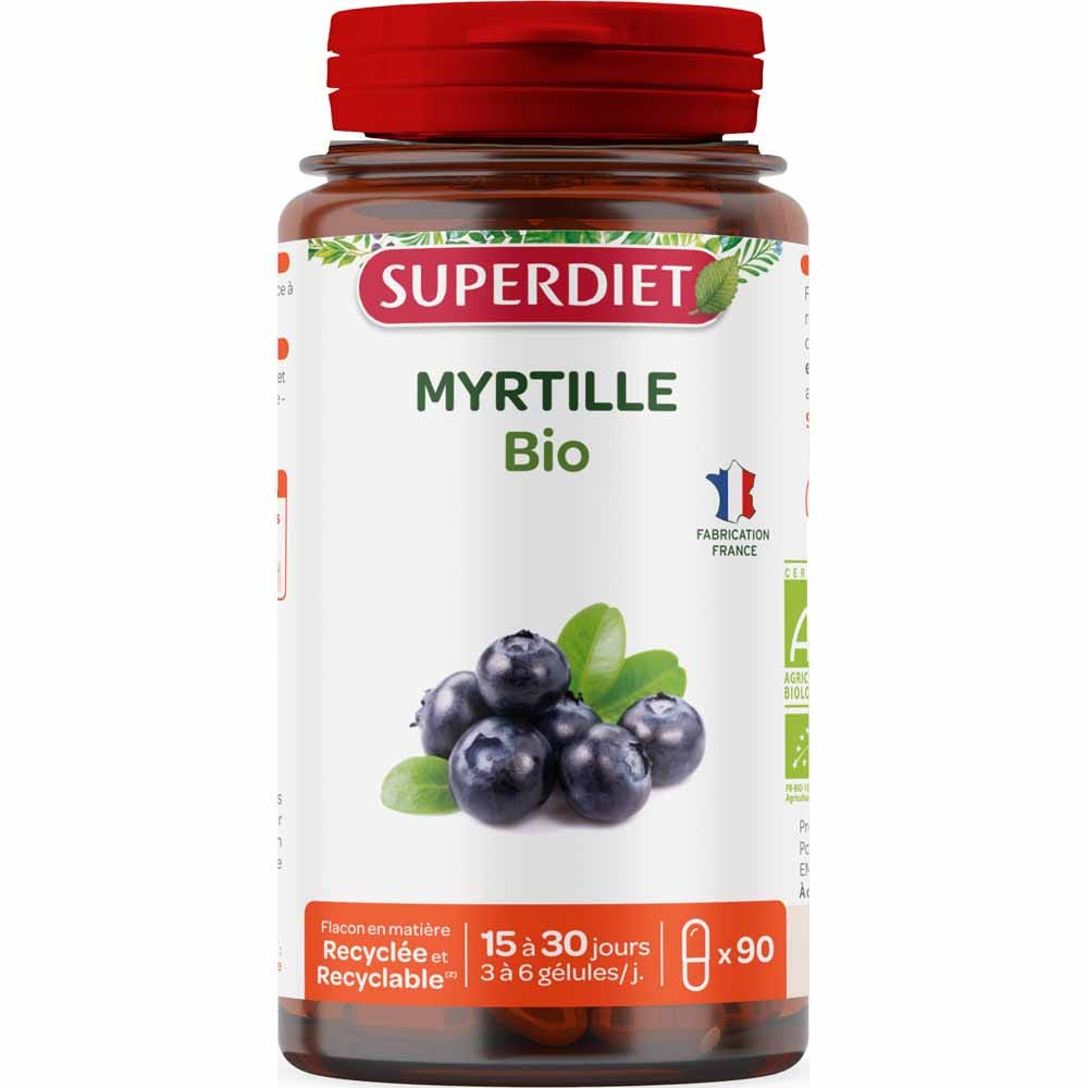 Superdiet Arándano rojo ecológico 90 cápsulas