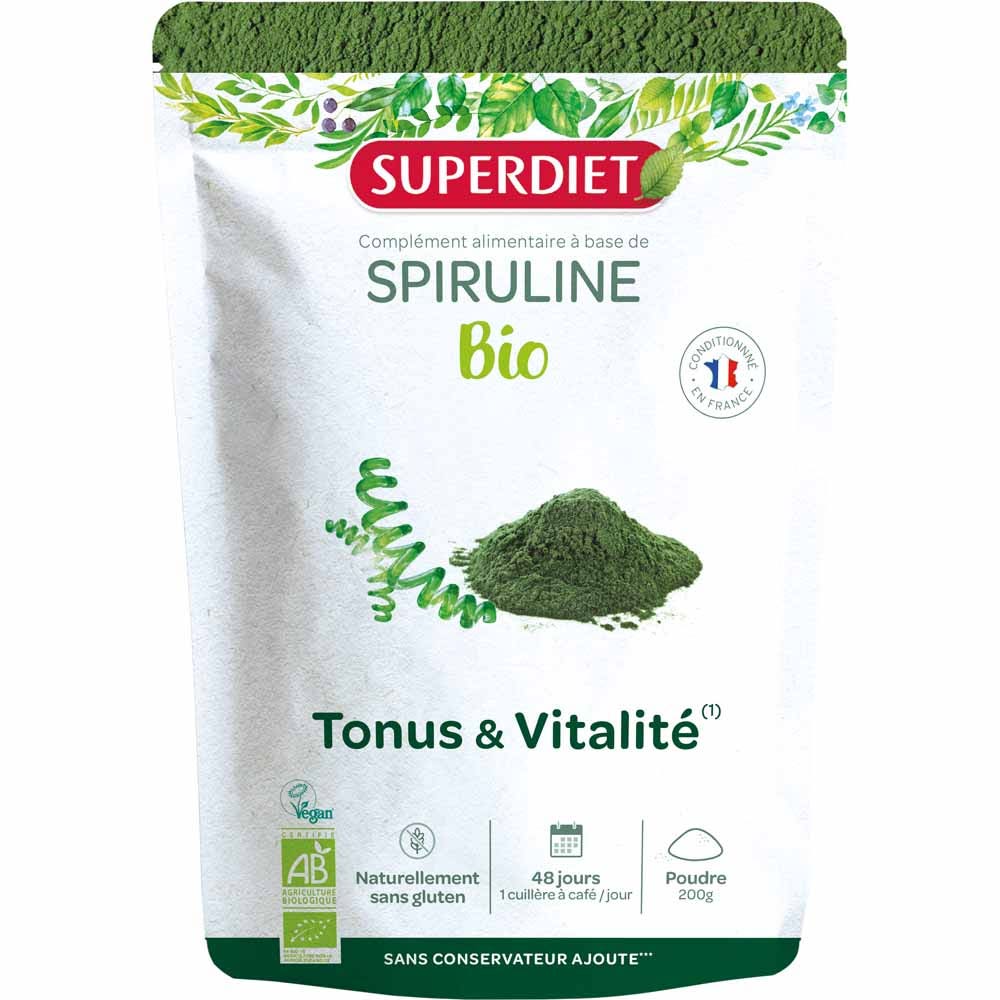 Superdiet Espirulina ecológica 200g