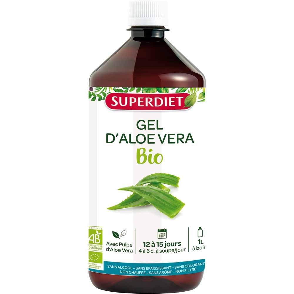 Superdiet Gel de Aloe Vera Bio 1l