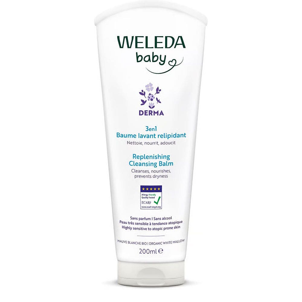 Weleda Bálsamo limpiador regenerador 3 en 1 Derm 200 ml