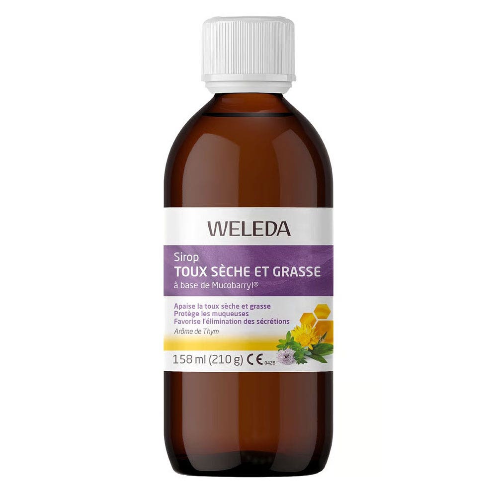 Weleda Jarabe para la tos seca y el pecho 158 ml