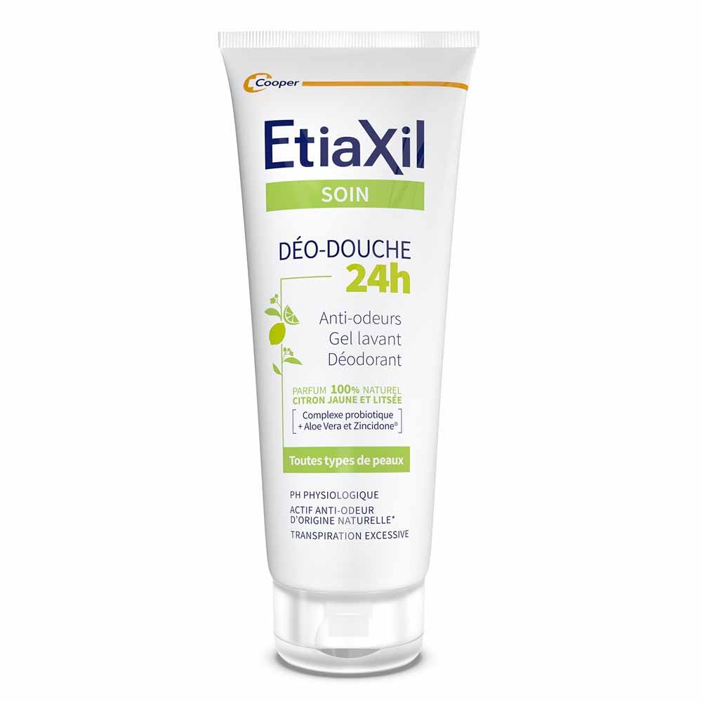 Etiaxil Ducha Gel de ducha Citrus 24h para la transpiración excesiva piel sensible 200 ml