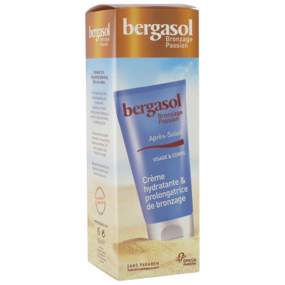 Bergasol Crema Hidratante Prolongadora Del Bronceado Bronzage Passion 150ml