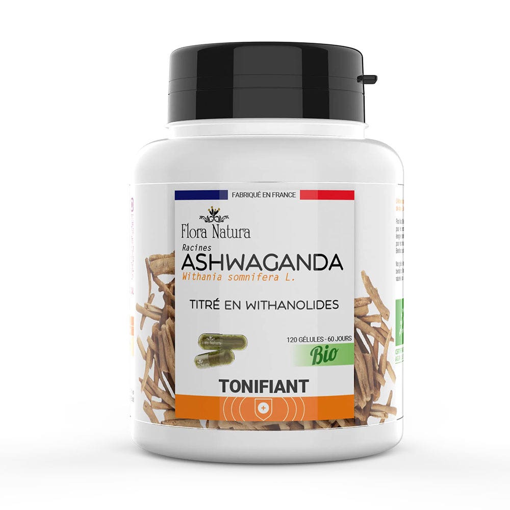 Flora Natura Ashwagandha bio 120 cápsulas