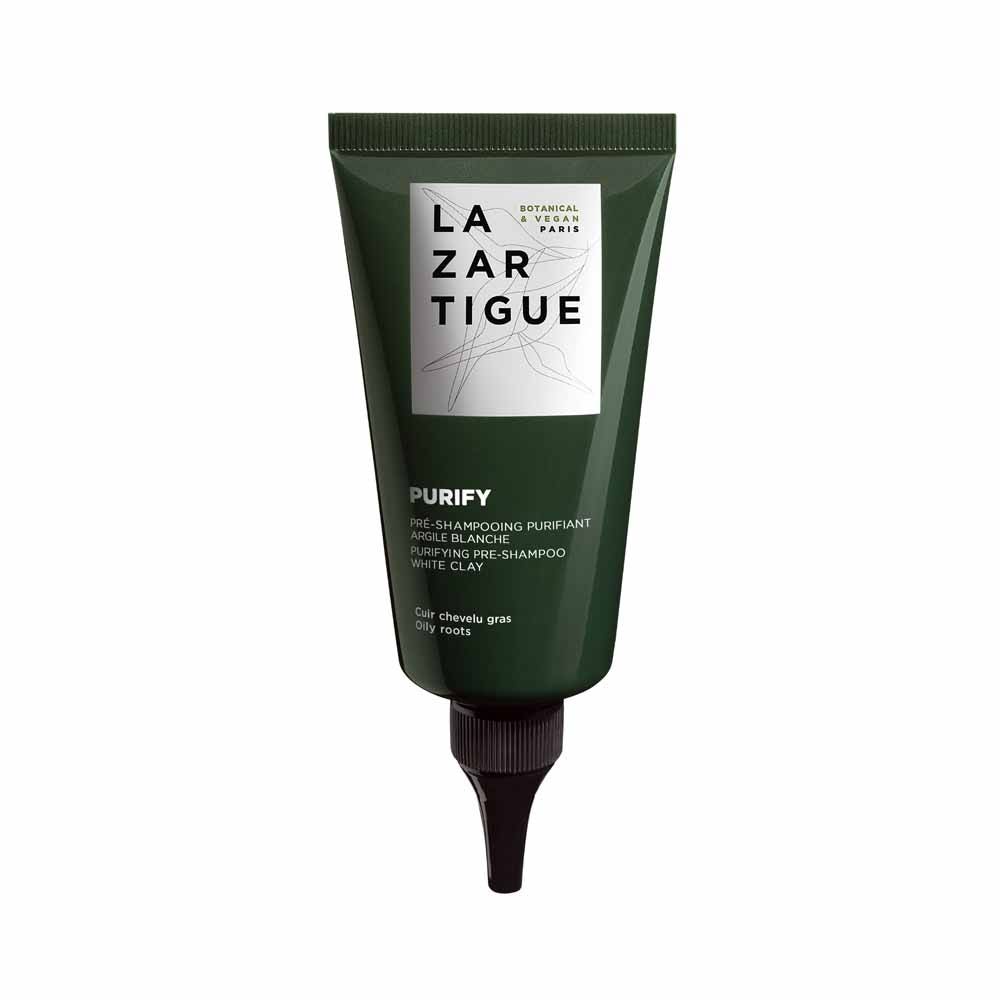 Lazartigue Purify Tratamiento purificante pre-champú con arcilla blanca 75 ml