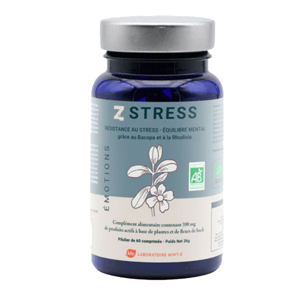 Mint-E Z estrés bio 60 comprimidos
