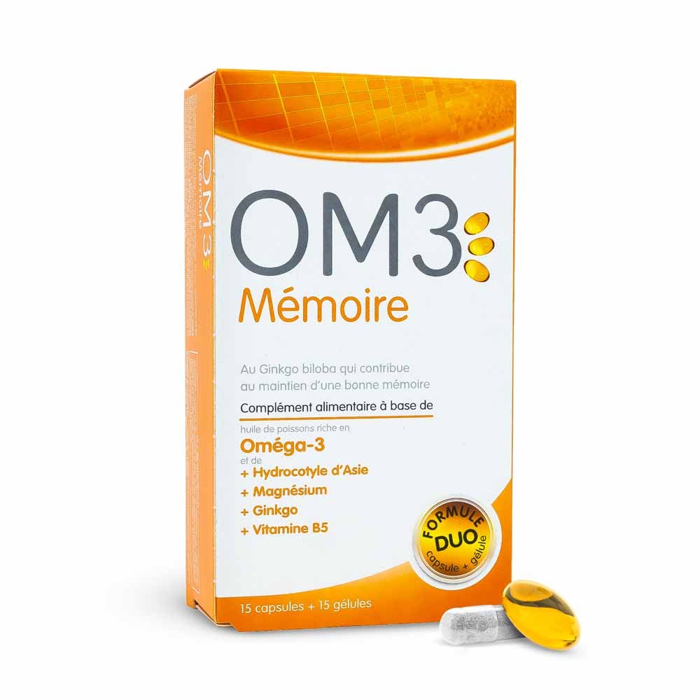 OM3 Om3 Memoria 15 + 15 Capsulas 15 gélules + 15 capsules
