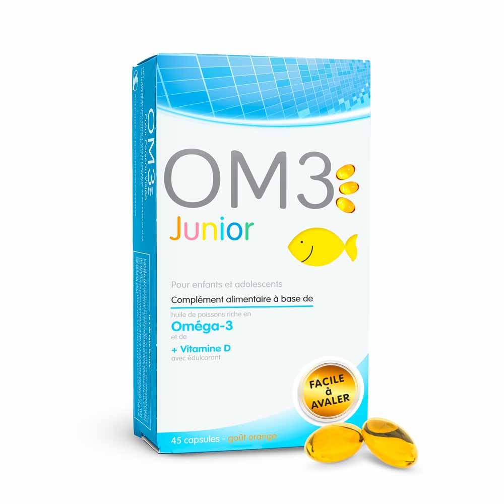 OM3 Oméga 3 junior 45 cápsulas