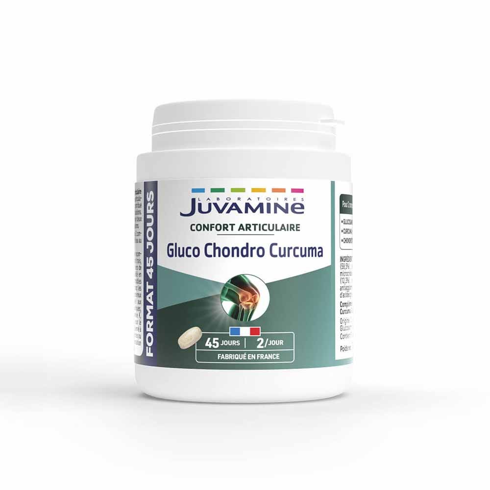 Juvamine Cúrcuma Condroitina Glucosamina 90 comprimidos
