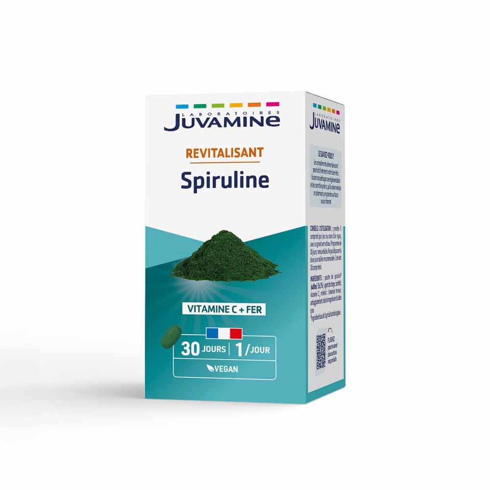Juvamine Espirulina Revitalizante 30 comprimidos