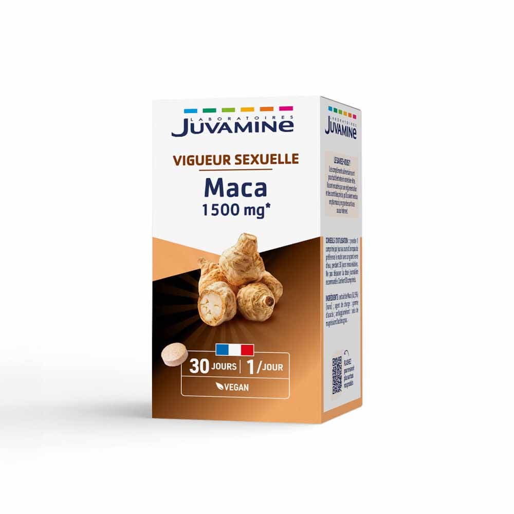 Juvamine Vigor sexual Maca 1500 mg 30 comprimidos