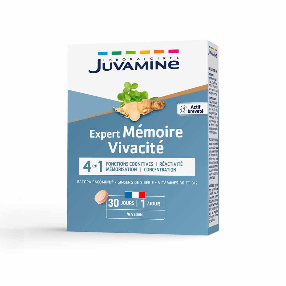Juvamine Vivacité Memory Expert 30 cápsulas