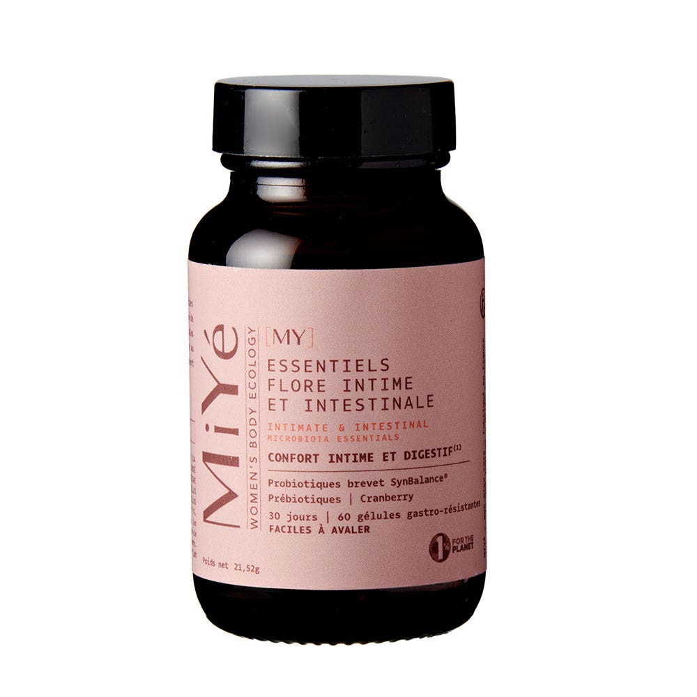 Miyé Esenciales flora íntima y digestiva 60 cápsulas
