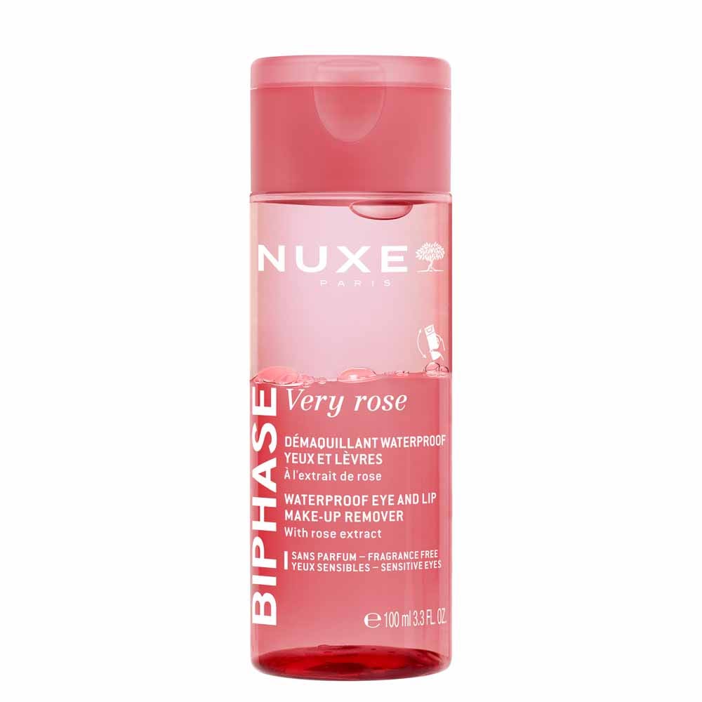 Nuxe Very rose Agua desmaquillante bifásica resistente al agua 100 ml